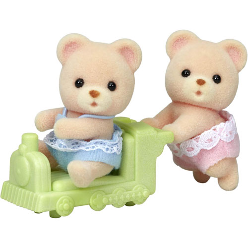 シルバニアファミリー 人形 クマのふたごちゃん ク-69 (2体セット)