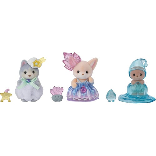 シルバニアファミリー 人形 妖精の森のふしぎな赤ちゃんセット F-44 (3体セット)
