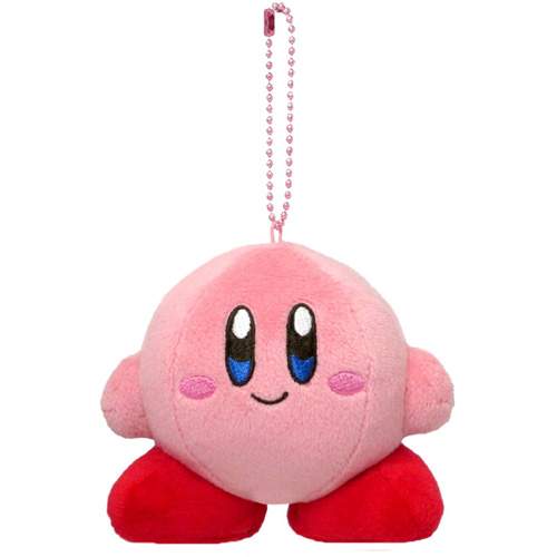 星のカービィ マスコットぬいぐるみ KPM1 スタンダード 【ボールチェーン付き キーホルダー 任天堂ゲームキャラクター カービー 三英貿易】