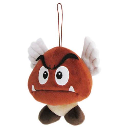 スーパーマリオ オールスターコレクションぬいぐるみ AC23 パタクリボー Sサイズ 【全長約13cm ヌイグルミ スーパーマリオブラザーズ 三英貿易】