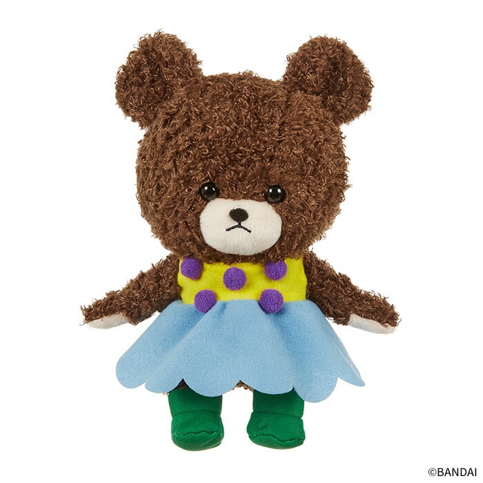 くまのがっこう ぬいぐるみ モコモコジャッキー レトロガーリー