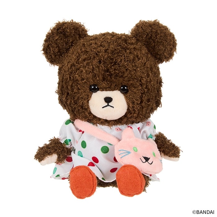 くまのがっこう ぬいぐるみ モコモコジャッキー ネコちゃんといっしょ