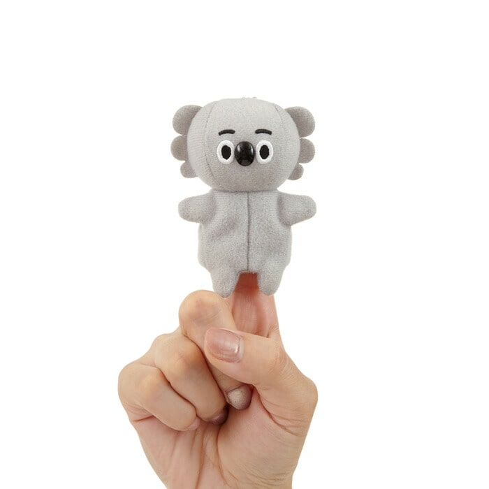 たぬきゅんフレンズ コアラさん フィンガーパペット 指人形ぬいぐるみ