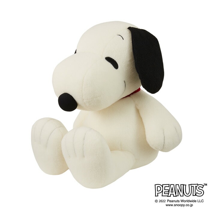 スヌーピー ぬいぐるみ しあわせスヌーピークラシック 2Lサイズ