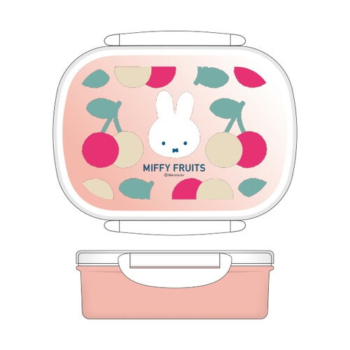 miffy ミッフィー お弁当箱 抗菌 ランチボックス 270ml お弁当箱 (さくらんぼ柄) BW25-4