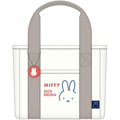 miffy ミッフィー 帆布ミニトートバッグ アイボリー MS25-22