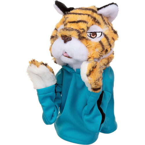 カンフーパペット タイガー (手はめパペット人形ぬいぐるみ)