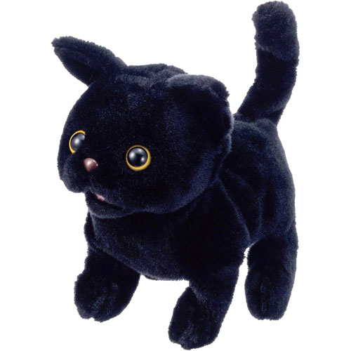 ピッコリーネ トリッキーキャット 黒猫 電動ぬいぐるみ