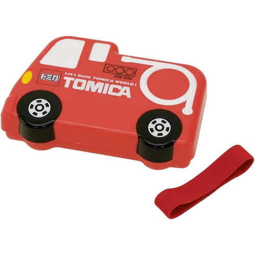 トミカ 消防車 ダイカットランチボックス [中子付き・ベルト付き] お弁当箱 LBD2
