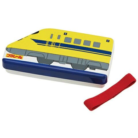 プラレール 新幹線ドクターイエロー ダイカットランチボックス [中子付き・ベルト付き] お弁当箱 LBD2