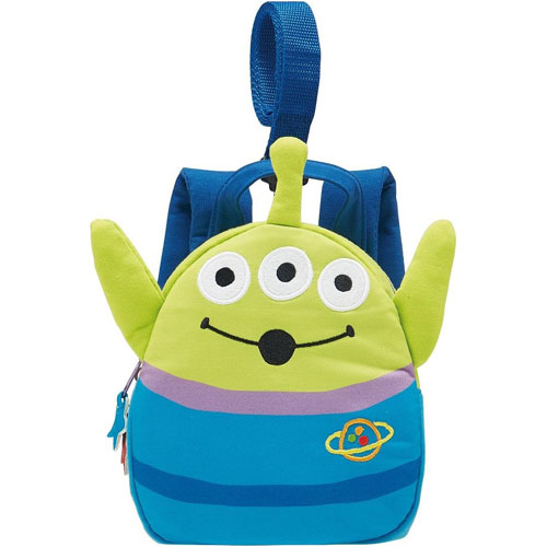 ディズニー トイストーリー エイリアン ハーネス付きダイカットリュックサック (キッズ・ベビー用) RNHD1