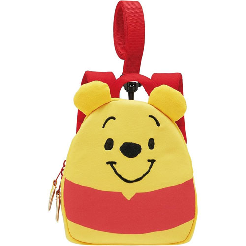 ディズニー くまのプーさん ハーネス付きダイカットリュックサック (キッズ・ベビー用) RNHD1
