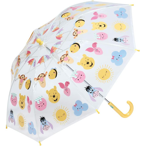 ディズニー くまのプーさん 子供用傘 ビニール傘 45cm UBV45