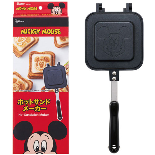 ミッキーマウス ディズニー アルミ製ホットサンドメーカー ALHOS1