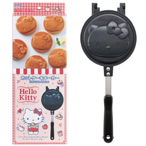 ハローキティ サンリオ アルミ製ホットケーキメーカー ALHOC1