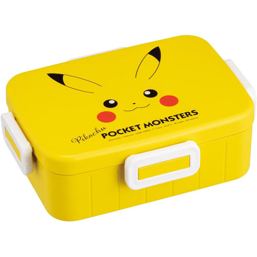 ポケットモンスター (ポケモン ピカチュウ フェイス 23) お弁当箱 抗菌 4点ロックランチボックス 650ml YZFL7AG