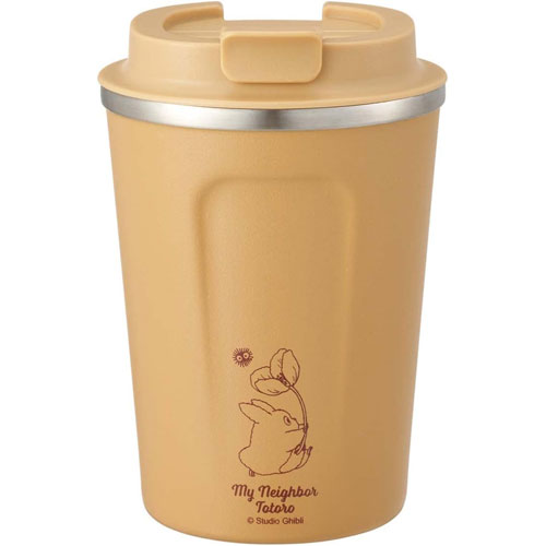 となりのトトロ (ブラウン ジブリ) 蓋付き真空断熱ステンレスタンブラー Sサイズ 350ml STBC3F