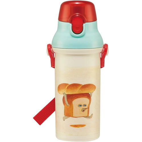 パンどろぼう 抗菌 食洗機対応 直飲みワンタッチボトル 水筒 480ml PSB5SANAG