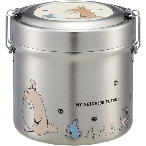 となりのトトロ (行進 スタジオジブリ) お弁当箱 抗菌 真空ステンレスランチボックス 640ml STLB2DXAG