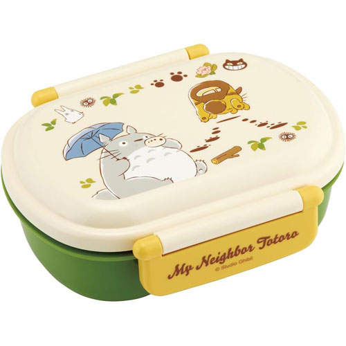 となりのトトロ (ネコバス ジブリ) 抗菌 ふわっとフタ タイトランチボックス 360ml お弁当箱 QAF2BAAG