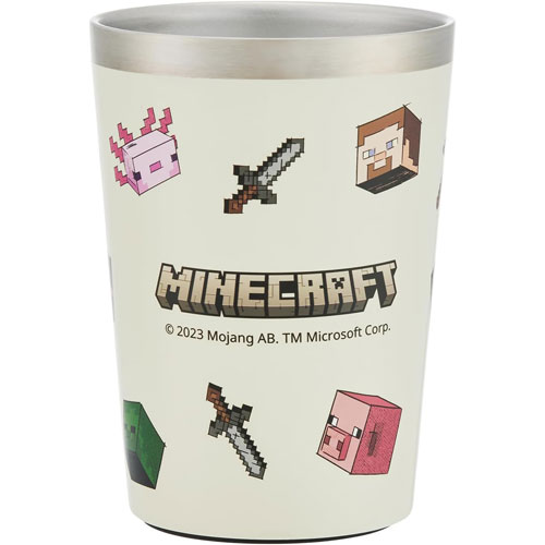 マインクラフト Minecraft (Explore More) コンビニコーヒー 真空断熱ステンレスタンブラー (M) 400ml STCV2