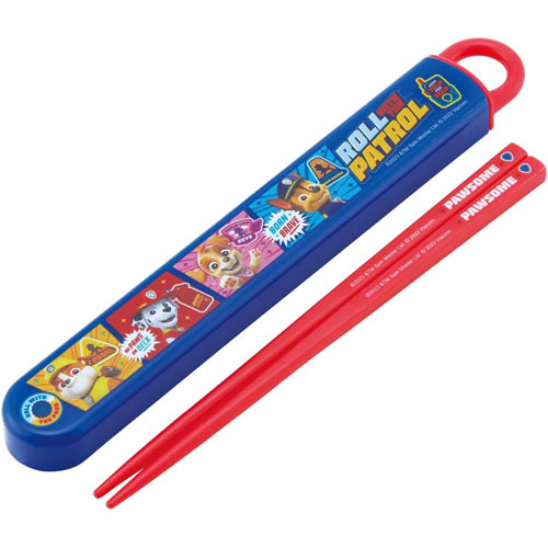 パウ・パトロール 24 抗菌 食洗機対応 箸＆スライド箸箱セット [16.5cm] ABS2AMAG 【ゆうパケット(ポスト投函)でお届け】