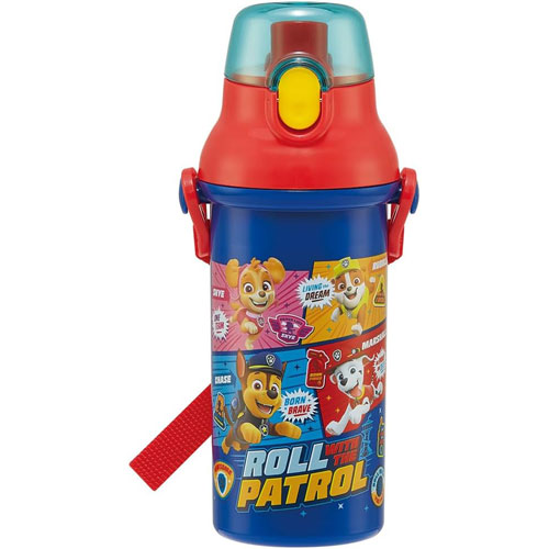 パウ・パトロール 24 抗菌 食洗機対応 直飲みワンタッチボトル 水筒 480ml PSB5SANAG