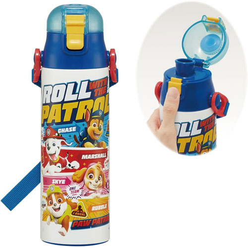 パウ・パトロール 24 水筒 超軽量 ロック付きワンプッシュダイレクトステンレスボトル 580ml SDC6N