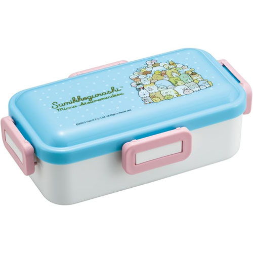 すみっコぐらし (あつまるんです) 抗菌 食洗機対応 ふわっと弁当箱 PFLB6AG