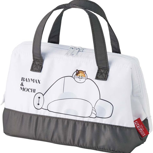 ディズニー ベイマックス&モチ 保冷 保温 がま口型ランチバッグ お弁当袋 KGA1 【ゆうパケット(ポスト投函)でお届け】
