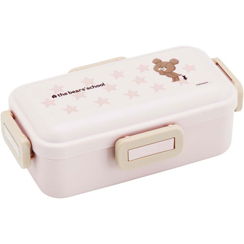くまのがっこう (ムードココア) 抗菌 食洗機対応 ふわっと弁当箱 PFLB6AG