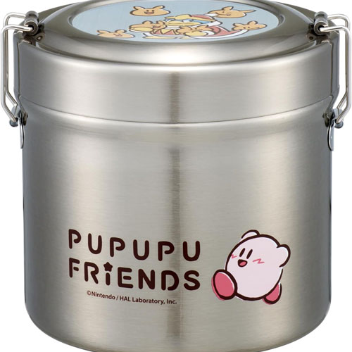 星のカービィ (カービィフレンズ) お弁当箱 抗菌 真空ステンレスランチボックス 840ml STLB2AG