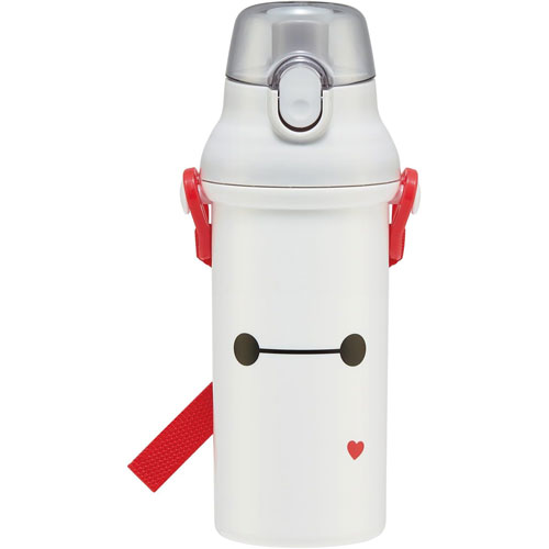 ディズニー ベイマックス 25 抗菌 食洗機対応 直飲みワンタッチボトル 水筒 480ml PSB5SANAG