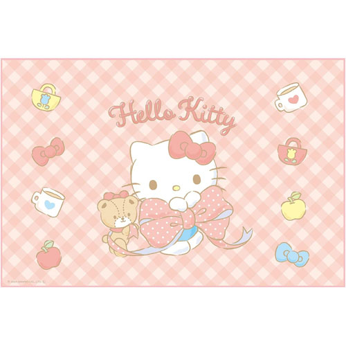 ハローキティ (ビッグリボン) レジャーシート Sサイズ (60×90cm) VS1 【ゆうパケット(ポスト投函)でお届け】