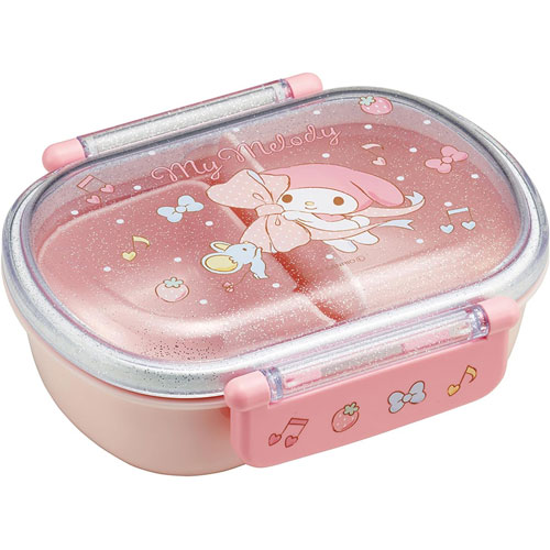 マイメロディ (ビッグリボン) 抗菌 ふわっとフタ タイトランチボックス 360ml お弁当箱 QAF2BAAG