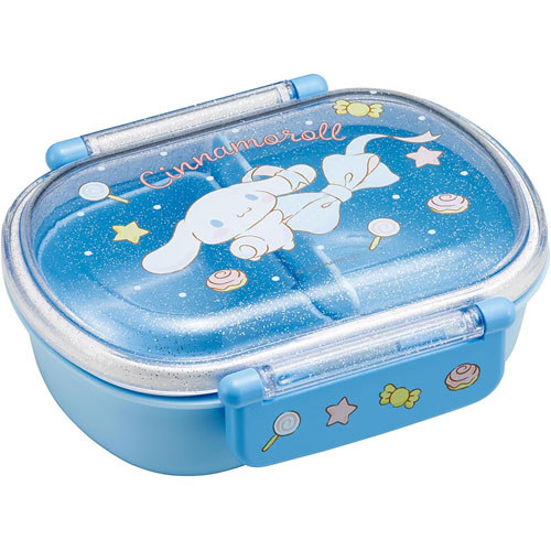 シナモロール (ビッグリボン) 抗菌 ふわっとフタ タイトランチボックス 360ml お弁当箱 QAF2BAAG