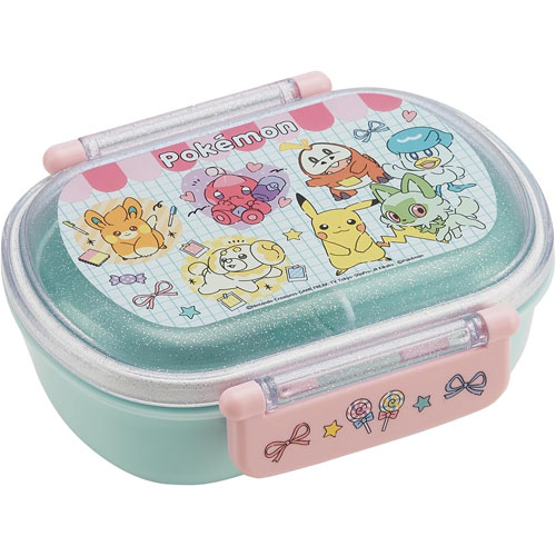 ポケットモンスター (ポケモン ポッピングアップ) 抗菌 ふわっとフタ タイトランチボックス 360ml お弁当箱 QAF2BAAG