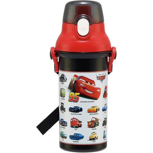 ディズニー カーズ 25 抗菌 食洗機対応 直飲みワンタッチボトル 水筒 480ml PSB5SANAG