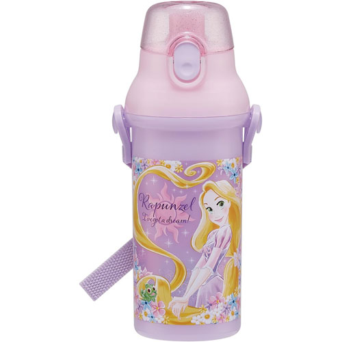 ディズニー ラプンツェル 25 抗菌 食洗機対応 直飲みワンタッチボトル 水筒 480ml PSB5SANAG
