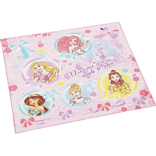 ディズニープリンセス 25 ランチクロス ランチョンマット 風呂敷 KB4 【ゆうパケット(ポスト投函)でお届け】