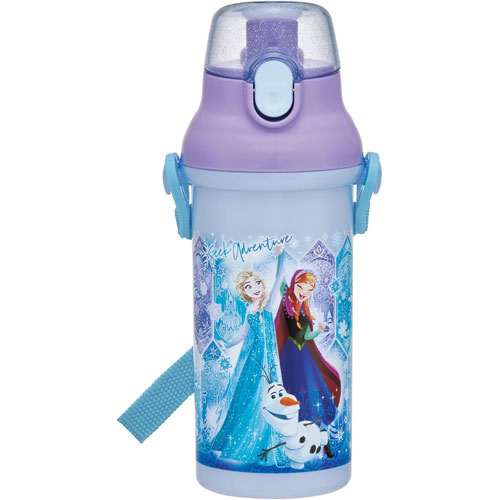 ディズニー アナと雪の女王 25 抗菌 食洗機対応 直飲みワンタッチボトル 水筒 480ml PSB5SANAG