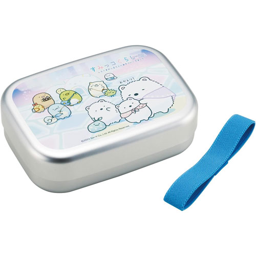 すみっコぐらし (しろくまのふるさと) アルミ弁当箱 [中子付][370ml] ランチベルト付き ALB5NV