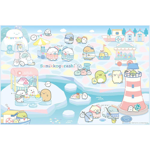 すみっコぐらし (しろくまのふるさと) レジャーシート Sサイズ (60×90cm) VS1 【ゆうパケット(ポスト投函)でお届け】