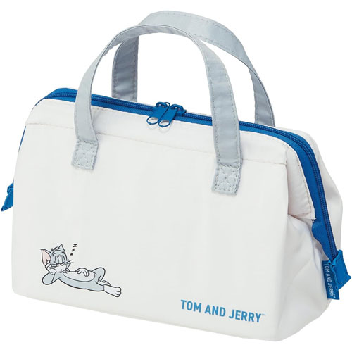 トムとジェリー (おひるね) 保冷 保温 がま口型ランチバッグ お弁当袋 KGA1 【ゆうパケット(ポスト投函)でお届け】