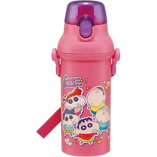 クレヨンしんちゃん 25 抗菌 食洗機対応 直飲みワンタッチボトル 水筒 480ml PSB5SANAG