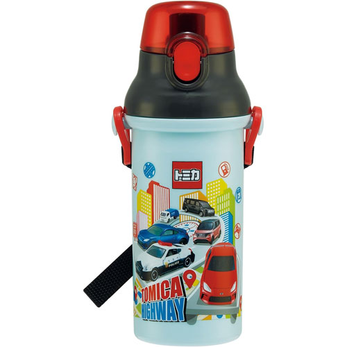 トミカ 25 抗菌 食洗機対応 直飲みワンタッチボトル 水筒 480ml PSB5SANAG