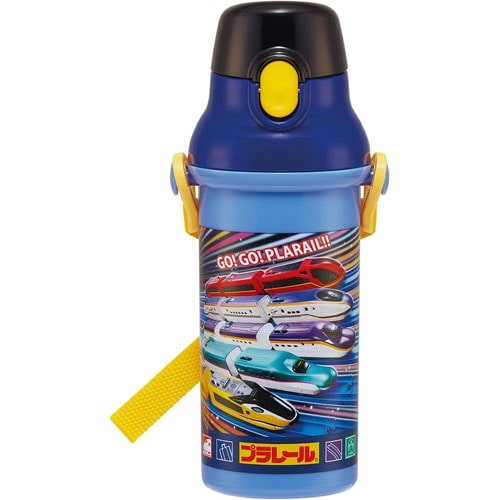 プラレール 25 抗菌 食洗機対応 直飲みワンタッチボトル 水筒 480ml PSB5SANAG