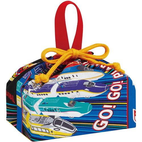 プラレール 25 ランチ巾着袋 ランチバッグ KB7 【ゆうパケット(ポスト投函)でお届け】