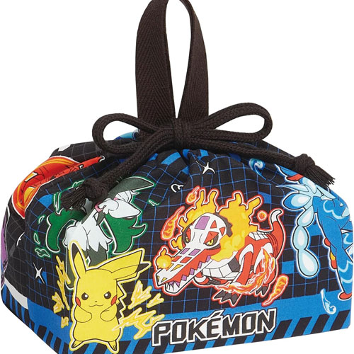 ポケットモンスター (ポケモン25) ランチ巾着袋 ランチバッグ KB7 【ゆうパケット(ポスト投函)でお届け】