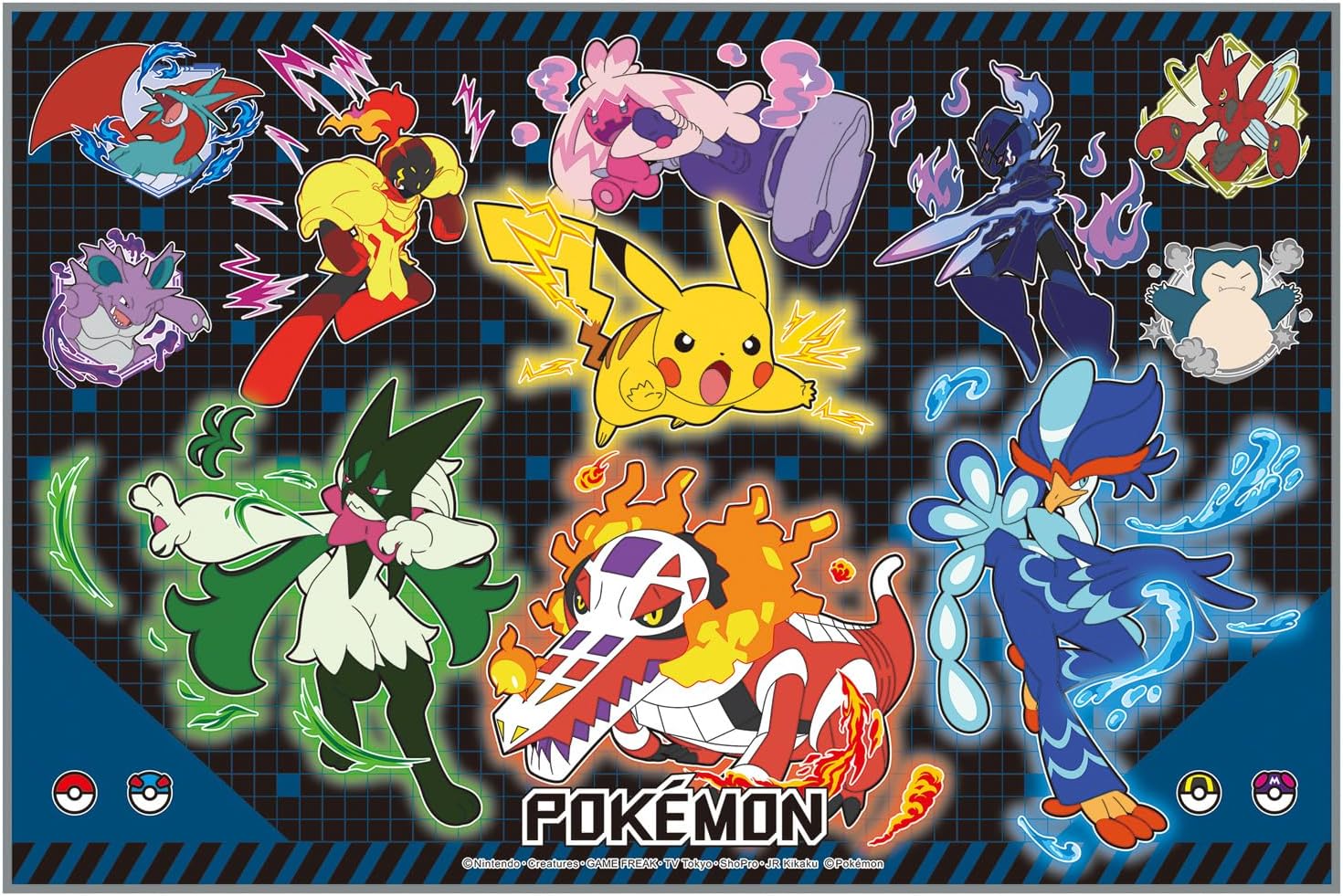 ポケットモンスター (ポケモン 25) レジャーシート Sサイズ (60×90cm) VS1 【ゆうパケット(ポスト投函)でお届け】